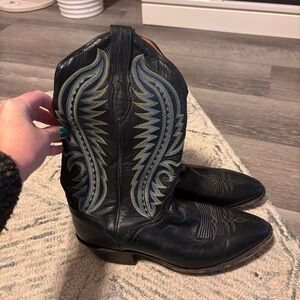 🐴J.Chisholm🐴 Black Western Cowboy Boots